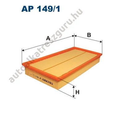 Filtron - AP149/1 - Légszűrő