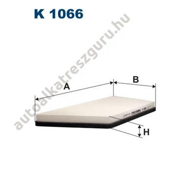 Filtron - K1066 - Pollenszűrő