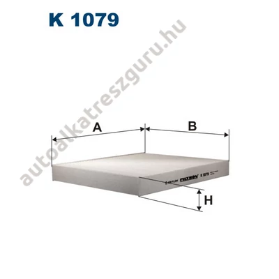 Filtron - K1079 - Pollenszűrő