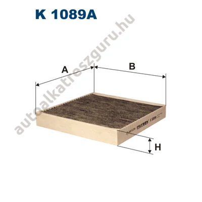 Filtron - K1089A - Pollenszűrő aktív szenes