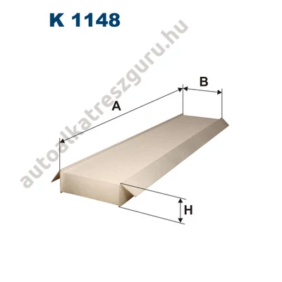 Filtron - K1148 - Pollenszűrő