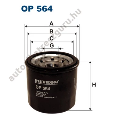 Filtron - OP564 - Olajszűrő
