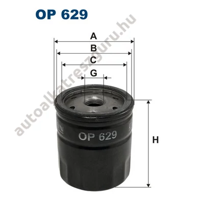 Filtron - OP629 - Olajszűrő