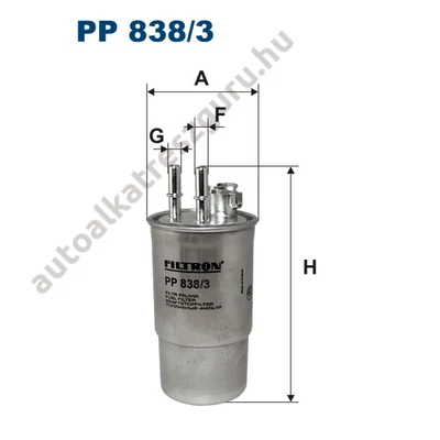 Filtron - PP838/3 - Üzemanyagszűrő