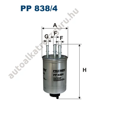 Filtron - PP838/4 - Üzemanyagszűrő