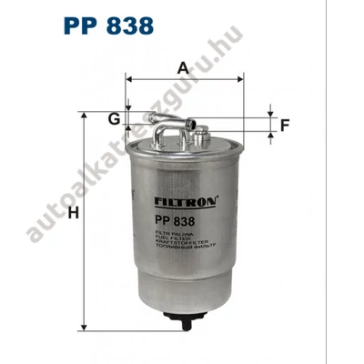 Filtron - PP838 - Üzemanyagszűrő