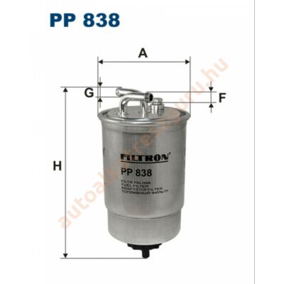 Filtron - PP838 - Üzemanyagszűrő