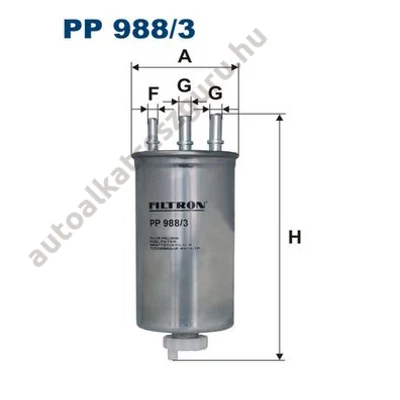 Filtron - PP988/3 - Üzemanyagszűrő