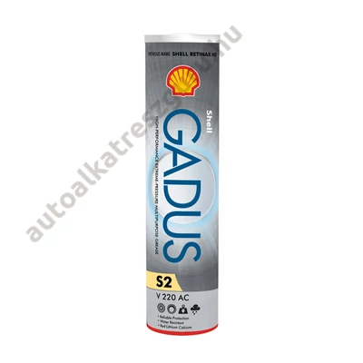 Lítiumos kenőzsír patronos EP2 Shell 400gr.