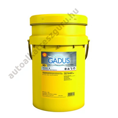 Csapágy kenőzsír lítiumos  18kg. Shell Gadus S3