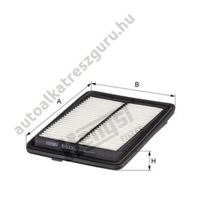 Hengst Filter - E533L - Légszűrő