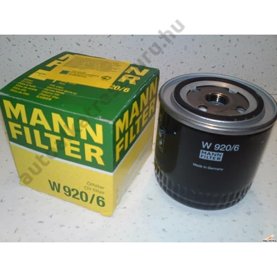 Mann-Filter - W920/6 - Olajszűrő