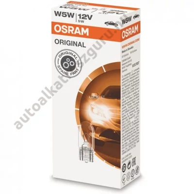 Osram 2825 izzó 12V W5W