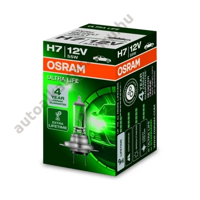 Osram 64210 Ultra Life H7 izzó 12V 55W