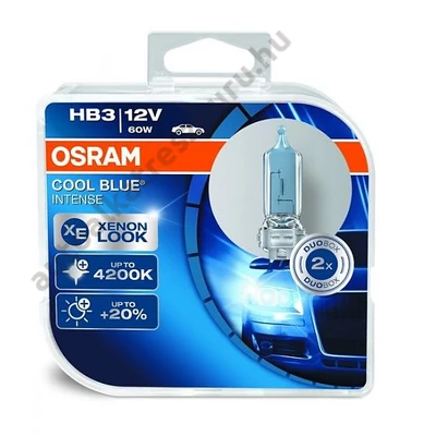 Osram 9005 Cool Blue Intense HB3 izzó 12V 60W Duo