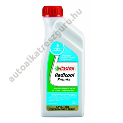 Fagyálló Radicool Premix -37C Castrol 1l.
