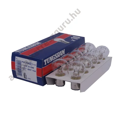 Tungsram 1077 izzó 12V P21/5W