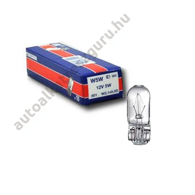 Tungsram 5307 izzó 12V W5W
