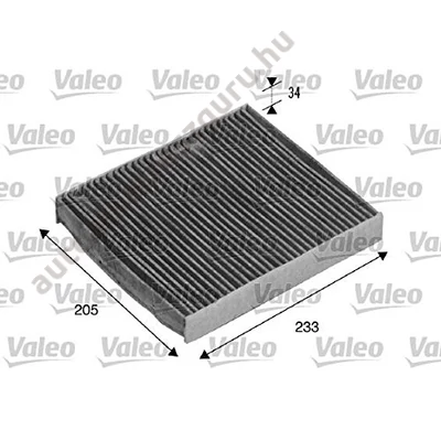Valeo - 715511 - Pollenszűrő aktív szenes