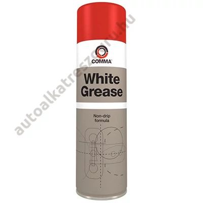 Zsírspray fehér Comma 500ml.