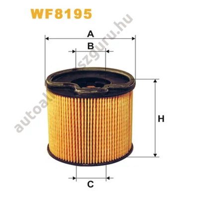 Wix Filters - WF8195 - Üzemanyagszűrő