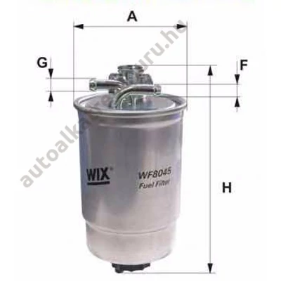 Wix Filters - WF8307 - Üzemanyagszűrő